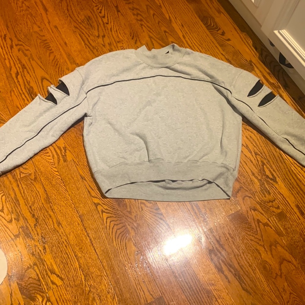 Shop Thursdays Grey crewneck sweatshirt